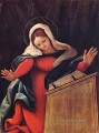 聖母受胎告知 1527年 ルネッサンス ロレンツォ・ロット